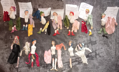 Marionnettes blanche neige - marionnettes,