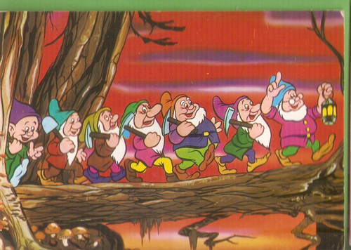 Walt disney carte - , postale