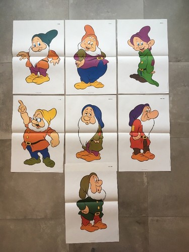 Rare lot affiche walt - de, 7
