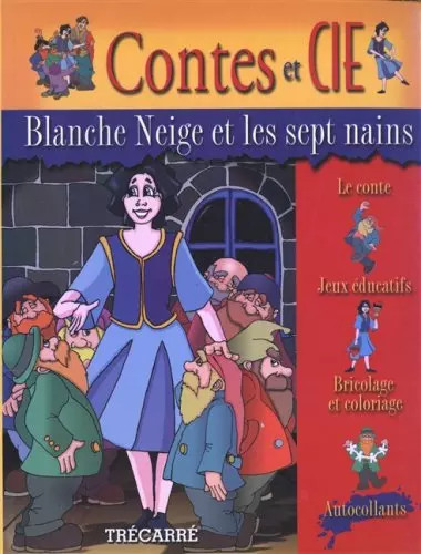 Blanche neige nains avec - nains,