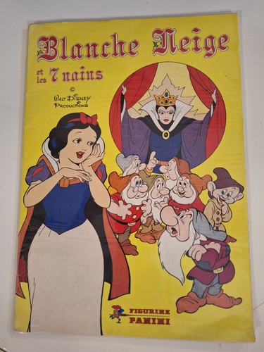 Panini blanche neige et les - -,