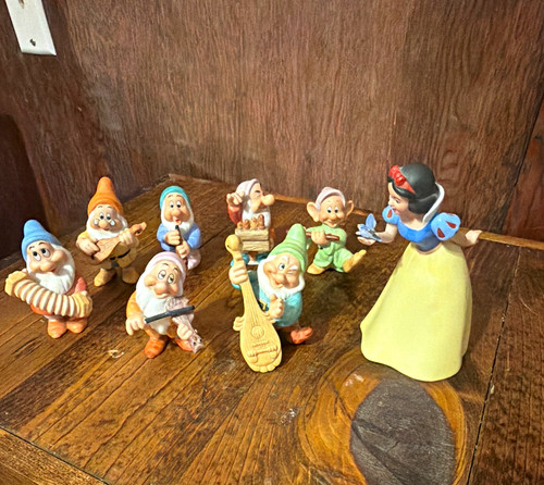 Disney biancaneve sette - e,