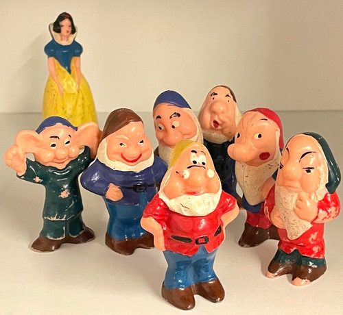 Jouets anciens blanche neige - blanche,