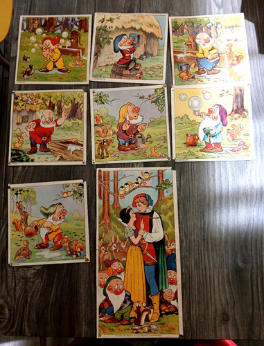 Blanche neige les nains - les,