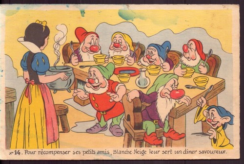 Blanche neige et - cp, n°