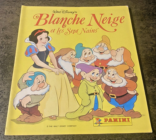 Album panini biancaneve 7 - biancaneve, e